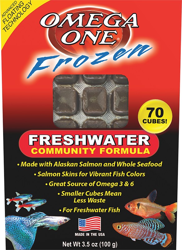 Omega One Frozen Freshwater Community Formula Cube 3.5 oz