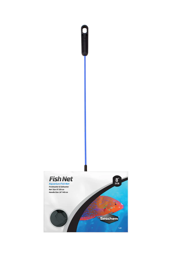 Fish Net 8" Fine Mesh- Long Handle