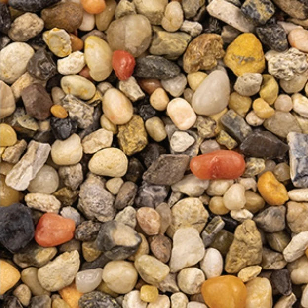 AQUARIUM GRAVEL SMOKEY RIVER 5LB