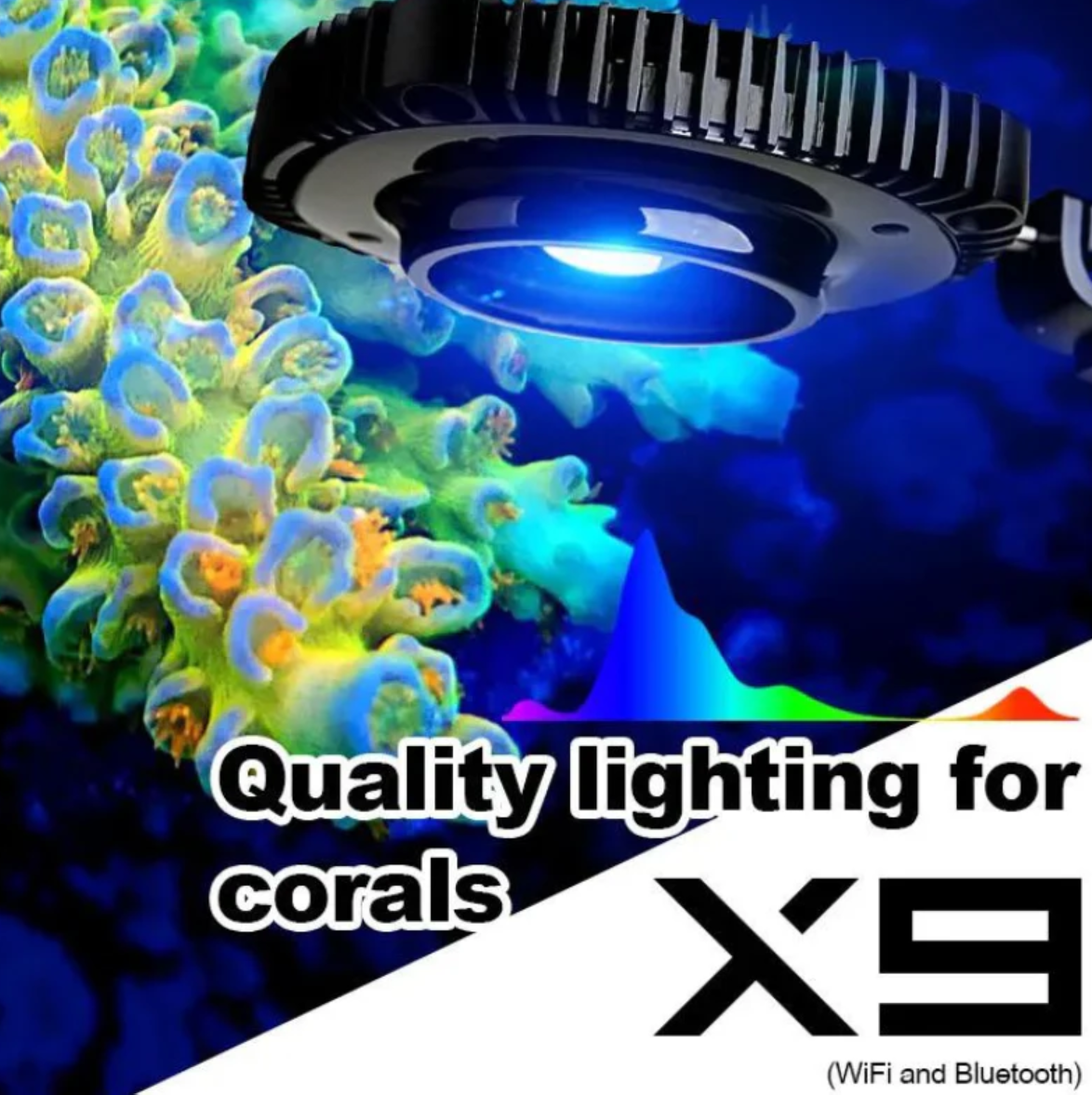 ZL Zetlight X9 96W LED Wifi Bluetooth App Control