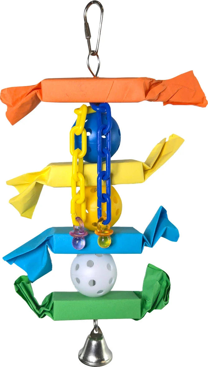 HAPPY BEAKS CHEWY CHOMP BIRD TOY