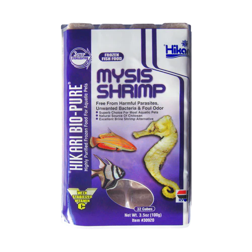 HIKARI MYSIS SHRIMP CUBE 3.5 OZ.