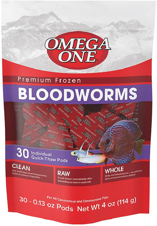 Frozen Pod Pouch Bloodworm 30 ct 4 oz
