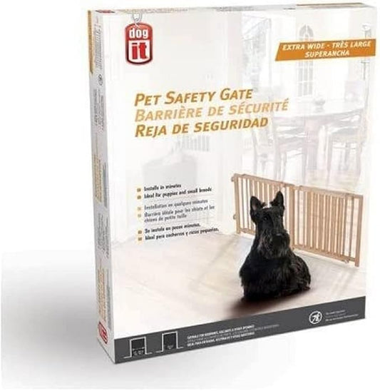 Dogit Pet Safety Gate, 48-80" W x 18" H