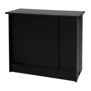 Marineland Ready-to-Assemble Stand Black, 30In X 12 in
