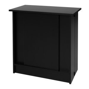 Marineland Ready-to-Assemble Stand Black, 24In X 12 in